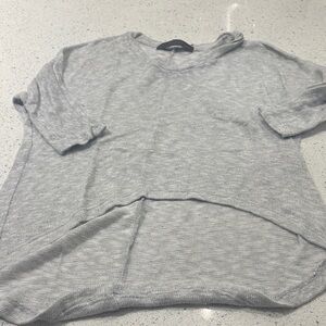 Madison Light Gray Knit Sweater